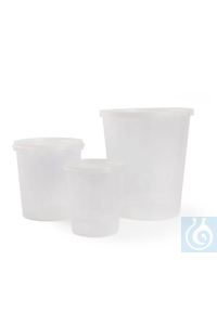 Couvercle pour pots en PP 1000 ml Couvercle pour pots en PP 1000 ml